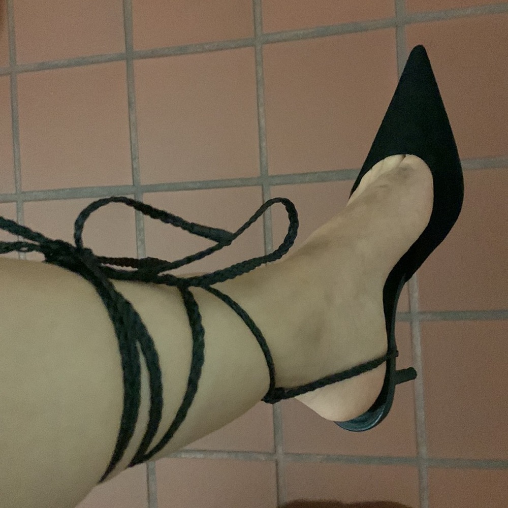 Black heels